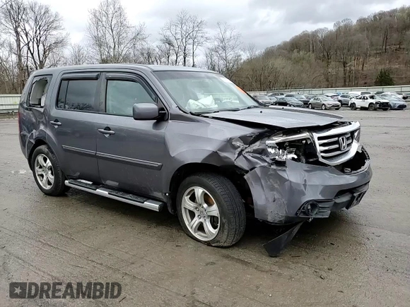 2015 Honda Pilot EX-L with VIN 5FNYF4H59FB014286, listed as a Copart auction lot 51365685 with 183,746 mi miles and Salvage Title. Bid and sale history available at carsss.com. Image 12.