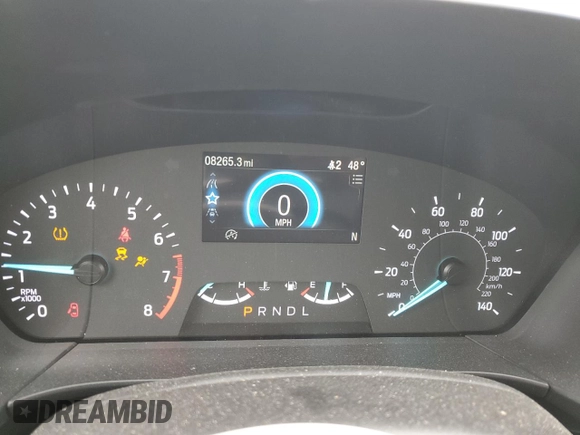 2022 Ford Escape SE with VIN 1FMCU9G61NUB14505, listed as a Copart auction lot 50307425 with 8,265 mi miles and Salvage title. Bid and sale history available at DreamBid. Image 9.