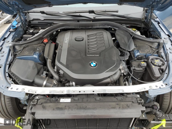 2022 BMW 8 Series 840i with VIN WBAGV2C09NCH74342, listed as a Copart auction lot 55162895 with 12,745 mi miles and Salvage Title. Bid and sale history available at DreamBid. Image 11.