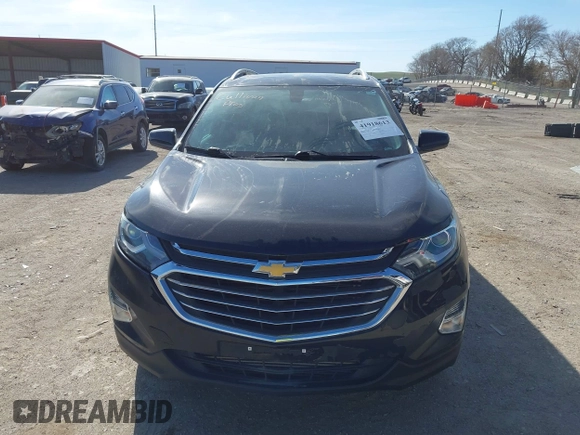 2019 Chevrolet Equinox LT with VIN 3GNAXUEV0KL196305, listed as a IAAI auction lot 41918613 with 66,146 mi miles and . Bid and sale history available at DreamBid. Image 13.
