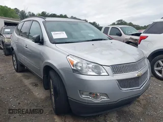 2012 Chevrolet Traverse 1LT with VIN 1GNKRGED5CJ255266, listed as a IAAI auction lot 42093175 with 103,730 mi miles and . Bid and sale history available at DreamBid. Image 1.