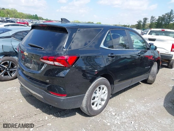 2024 Chevrolet Equinox LT with VIN 3GNAXKEG4RL280157, listed as a IAAI auction lot 41984430 with 23,266 mi miles. Bid and sale history available at carsss.com. Image 4.