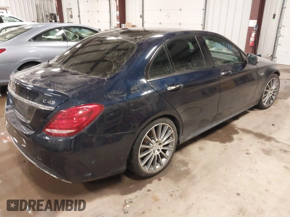 2017 Mercedes-Benz C 43 AMG with VIN 55SWF6EB0HU197074, listed as a IAAI auction lot 41635219 with 77,980 mi miles and . Bid and sale history available at DreamBid. Image 4.