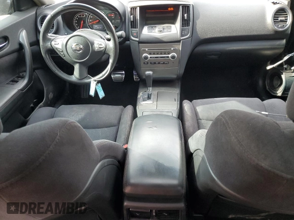 2014 Nissan Maxima SV with VIN 1N4AA5AP9EC912163, listed as a Copart auction lot 49974195 with 125,084 mi miles and Salvage title. Bid and sale history available at DreamBid. Image 8.
