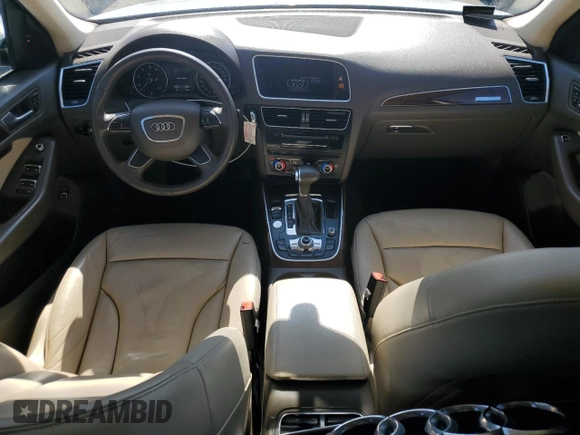 2015 Audi Q5 Premium Plus with VIN WA1LFBFP0FA072471, listed as a Copart auction lot 46832205 with 158,976 mi miles and Salvage title. Bid and sale history available at DreamBid. Image 8.