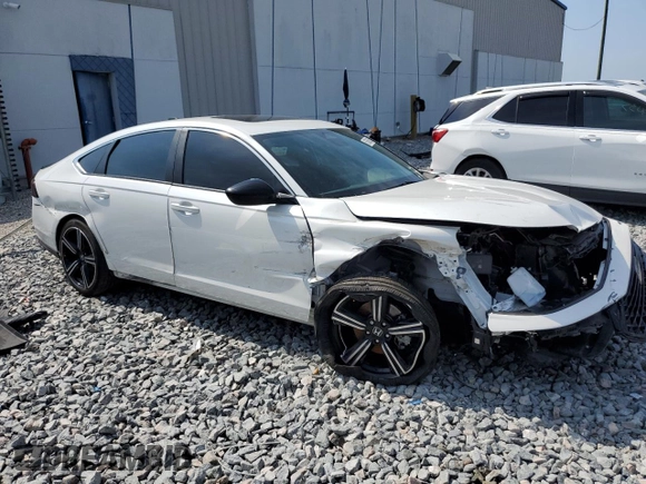 2023 Honda Accord Sport z VIN 1HGCY2F59PA032584, wystawiony jako Copart lot #56360625 z przebiegiem 72 329 mil mil oraz Tytuł czysty. Historia ofert i sprzedaży dostępna na DreamBid. Obrazek 4.
