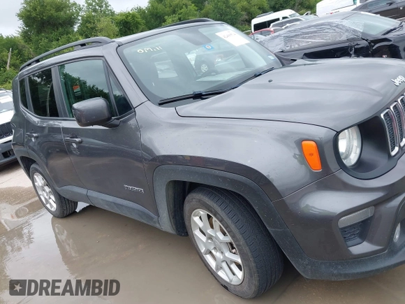 2020 Jeep Renegade Latitude with VIN ZACNJABBXLPL88874, listed as a IAAI auction lot 42490534 with Not provided miles and . Bid and sale history available at DreamBid. Image 12.