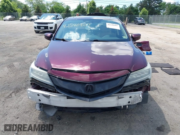 2016 Acura ILX with VIN 19UDE2F39GA025985, listed as a IAAI auction lot 42540807 with 213,081 mi miles and . Bid and sale history available at DreamBid. Image 13.