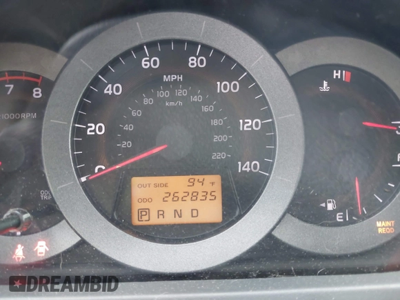 2008 Toyota RAV4 Limited with VIN JTMZD31V585106403, listed as a IAAI auction lot 42575668 with 262,835 mi miles and . Bid and sale history available at DreamBid. Image 7.