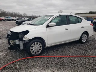 2019 Nissan Versa Sedan SV with VIN 3N1CN7AP4KL873150, listed as a Copart auction lot 48515495 with 106,127 mi miles and Salvage Title. Bid and sale history available at carsss.com. Image 1.