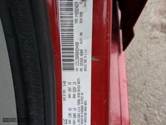 2008 Chrysler Sebring Touring with VIN 1C3LC56R88N254498, listed as a Copart auction lot 43255845 with 155,339 mi miles and Salvage Title. Bid and sale history available at carsss.com. Image 12.