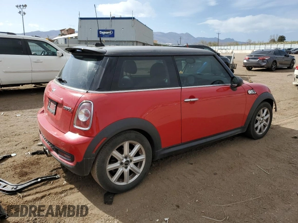 2012 MINI Hardtop S with VIN WMWSV3C58CTY25514, listed as a Copart auction lot 52571435 with 98,226 mi miles and Clean title. Bid and sale history available at DreamBid. Image 3.