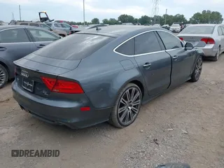 2013 Audi A7 3.0 Prestige with VIN WAU2GAFCXDN048929, listed as a IAAI auction lot 40067199 with 1 mi miles. Bid and sale history available at carsss.com. Image 4.