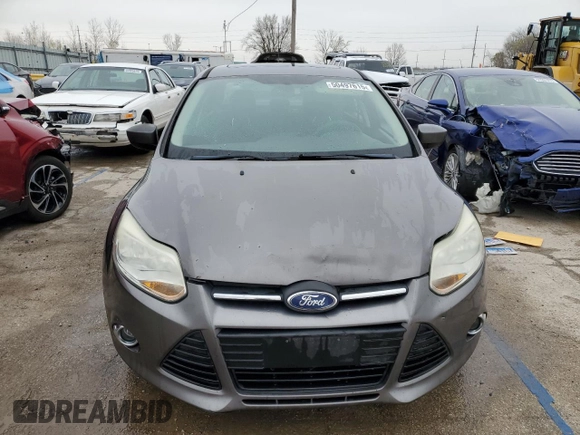 2012 Ford Focus SE with VIN 1FAHP3F25CL250884, listed as a Copart auction lot 50497615 with 170,783 mi miles and Salvage Title. Bid and sale history available at carsss.com. Image 5.