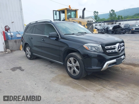 2017 Mercedes-Benz GLS 450 z VIN 4JGDF6EE1HA777974, wystawiony jako IAAI lot #42389845 z przebiegiem 167 884 mil mil oraz . Historia ofert i sprzedaży dostępna na DreamBid. Obrazek 1.
