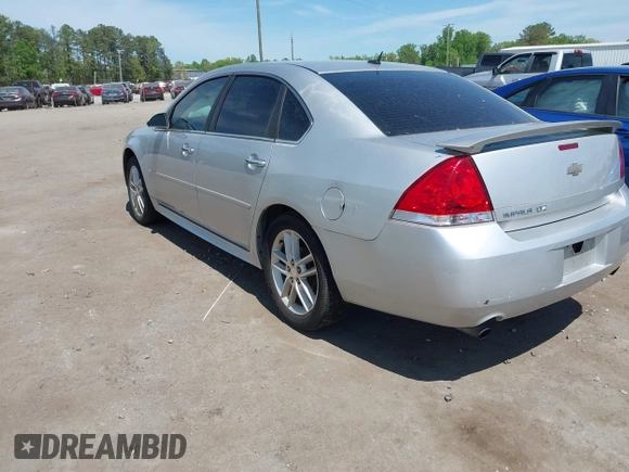 2013 Chevrolet Impala LTZ with VIN 2G1WC5E36D1205567, listed as a IAAI auction lot 42114960 with 169,804 mi miles and . Bid and sale history available at DreamBid. Image 3.