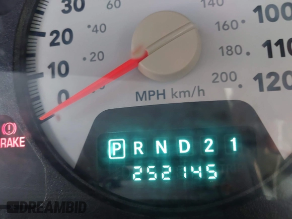 2007 Dodge 1500 Laramie with VIN 1D7HU18237S202967, listed as a IAAI auction lot 41628793 with 252,145 mi miles. Bid and sale history available at carsss.com. Image 15.
