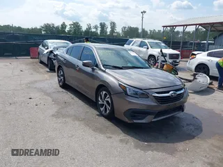2021 Subaru Legacy Premium with VIN 4S3BWAC6XM3003098, listed as a IAAI auction lot 42221814 with 85,801 mi miles and . Bid and sale history available at DreamBid. Image 1.