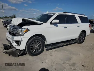 2020 Ford Expedition Max Limited with VIN 1FMJK1KTXLEA87761, listed as a Copart auction lot 88994865 with 77,524 mi miles and Non Repairable. Bid and sale history available at DreamBid. Image 1.