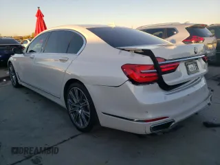 2018 BMW 7 Series 740i with VIN WBA7E2C51JG741931, listed as a Copart auction lot 76929173 with 63,169 mi miles. Bid and sale history available at carsss.com. Image 2.