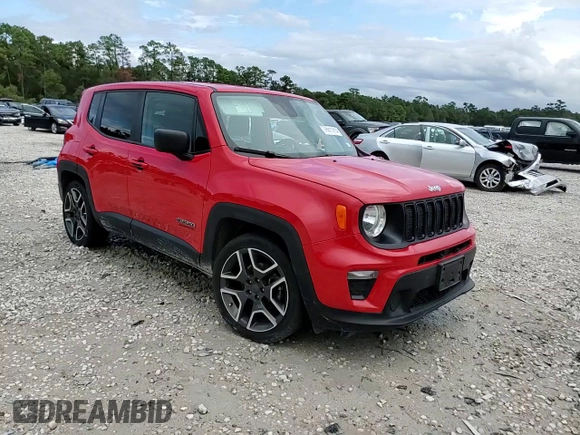 2020 Jeep Renegade Jeepster z VIN ZACNJAAB2LPL87851, wystawiony jako Copart lot #78611214 z przebiegiem 103 630 mil mil oraz Szkoda całkowita • Salvage title. Historia ofert i sprzedaży dostępna na DreamBid. Obrazek 14.