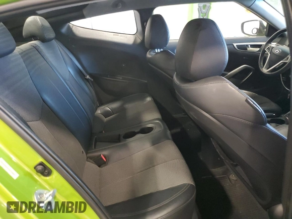 2012 Hyundai Veloster w/Black Int with VIN KMHTC6AD4CU078637, listed as a Copart auction lot 50964805 with 119,255 mi miles and Salvage title. Bid and sale history available at DreamBid. Image 10.