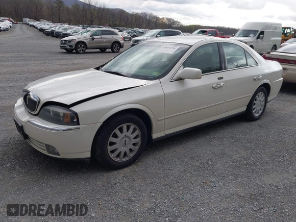 2005 Lincoln LS w/Luxury Pkg with VIN 1LNHM86S05Y640194, listed as a IAAI auction lot 41821098 with 196,063 mi miles. Bid and sale history available at carsss.com. Image 2.