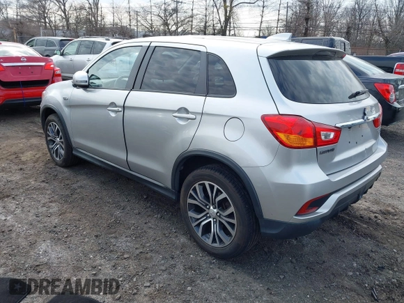 2018 Mitsubishi Outlander Sport ES 2.0 with VIN JA4AR3AU2JZ017872, listed as a IAAI auction lot 41773929 with 79,913 mi miles. Bid and sale history available at carsss.com. Image 3.