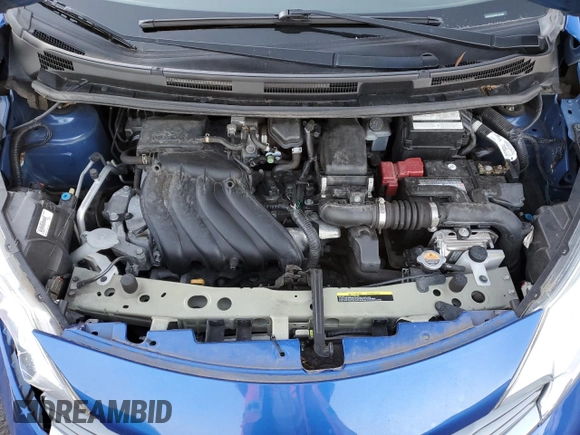 2015 Nissan Note SR with VIN 3N1CE2CP4FL391655, listed as a Copart auction lot 83749654 with 55,274 mi miles and Salvage title. Bid and sale history available at DreamBid. Image 11.