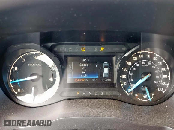 2022 Ford Ranger XL with VIN 1FTER4EH9NLD30176, listed as a Copart auction lot 64240645 with 12,100 mi miles and Salvage title. Bid and sale history available at DreamBid. Image 9.