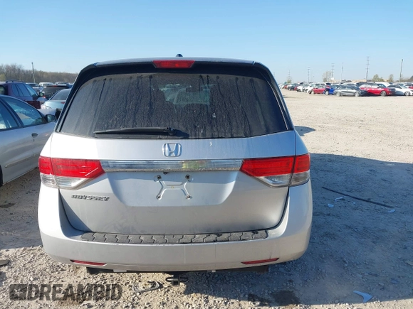 2015 Honda Odyssey EX-L with VIN 5FNRL5H62FB064541, listed as a IAAI auction lot 42048705 with 176,620 mi miles and . Bid and sale history available at DreamBid. Image 16.