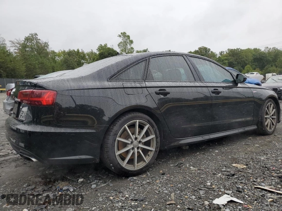 2018 Audi A6 Sport with VIN WAUF3AFC2JN107013, listed as a Copart auction lot 72596594 with 91,714 mi miles and Salvage Title. Bid and sale history available at carsss.com. Image 3.