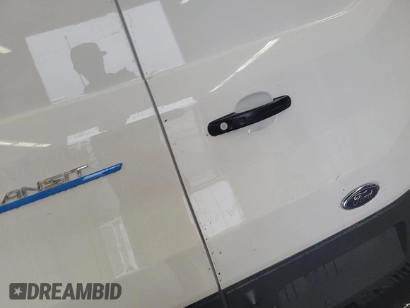 2025 Ford Transit with VIN 1FTBW1YM6SKA12973, listed as a IAAI auction lot 42756120 with 30 mi miles and . Bid and sale history available at DreamBid. Image 23.