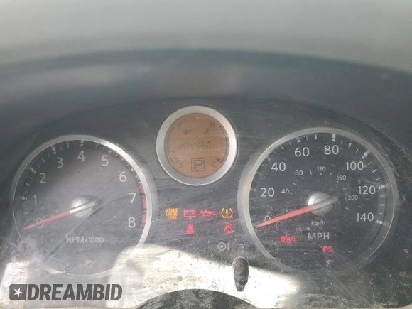 2007 Nissan Sentra S with VIN 3N1AB61E27L620022, listed as a Copart auction lot 62133085 with 204,460 mi miles and Salvage title. Bid and sale history available at DreamBid. Image 9.