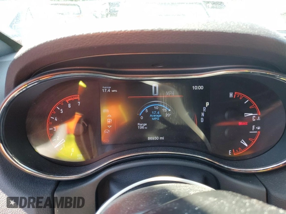 2020 Dodge Durango R/T with VIN 1C4SDJCT1LC114746, listed as a Copart auction lot 54565625 with 86,930 mi miles and Salvage title. Bid and sale history available at DreamBid. Image 9.