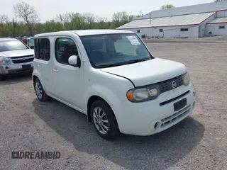 2009 Nissan Cube 1.8 SL with VIN JN8AZ28R09T111558, listed as a IAAI auction lot 42126089 with 181,649 mi miles. Bid and sale history available at carsss.com. Image 1.