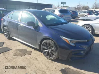 2023 Toyota Corolla SE with VIN 5YFS4MCE3PP151233, listed as a IAAI auction lot 41656846 with 36,608 mi miles. Bid and sale history available at carsss.com. Image 1.