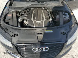 2017 Audi A8 Sport z VIN WAU43AFD9HN019845, wystawiony jako Copart lot #48113205 z przebiegiem 65 434 mil mil oraz Szkoda całkowita • Salvage title. Historia ofert i sprzedaży dostępna na DreamBid. Obrazek 11.