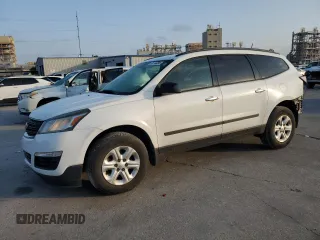 2017 Chevrolet Traverse LS with VIN 1GNKRFKD1HJ183777, listed as a Copart auction lot 54166265 with 205,567 mi miles and Salvage Title. Bid and sale history available at carsss.com. Image 1.