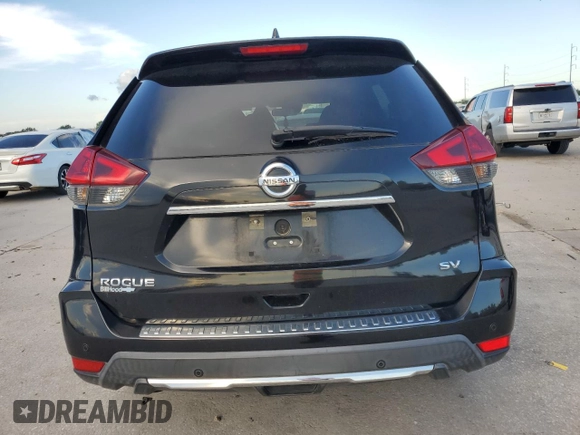 2019 Nissan Rogue SV with VIN KNMAT2MT2KP551634, listed as a Copart auction lot 61860255 with 174,125 mi miles and Salvage title. Bid and sale history available at DreamBid. Image 6.