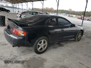 1999 Toyota Celica GT with VIN JT2DG02T5X0057530, listed as a Copart auction lot 43446095 with 347,463 mi miles and Salvage Title. Bid and sale history available at carsss.com. Image 3.