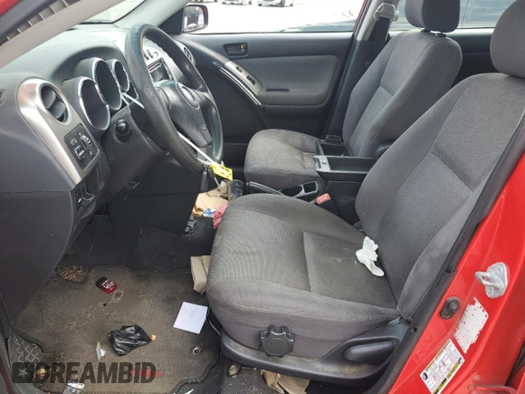 2004 Pontiac Vibe with VIN 5Y2SL62804Z428254, listed as a Copart auction lot 60557045 with Not provided miles and Salvage title. Bid and sale history available at DreamBid. Image 7.