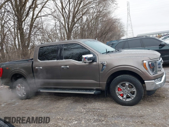 2022 Ford F-150 XL with VIN 1FTFW1E88NKD64093, listed as a IAAI auction lot 41541097 with 28,726 mi miles. Bid and sale history available at carsss.com. Image 13.