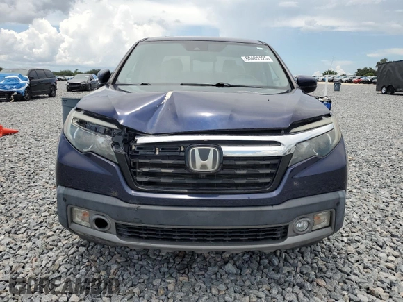 2019 Honda Ridgeline RTL-E with VIN 5FPYK3F76KB010613, listed as a Copart auction lot 60401125 with 90,492 mi miles and Salvage title. Bid and sale history available at DreamBid. Image 5.
