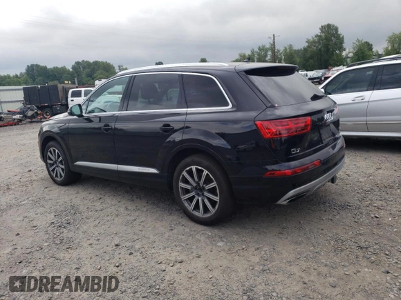 2017 Audi Q7 Premium Plus with VIN WA1LAAF72HD024173, listed as a Copart auction lot 62037135 with 130,007 mi miles and Clean title. Bid and sale history available at DreamBid. Image 2.