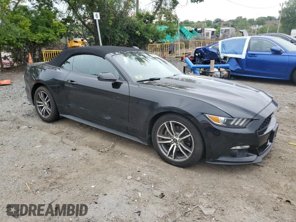 2016 Ford Mustang EcoBoost Premium z VIN 1FATP8UH9G5265851, wystawiony jako Copart lot #58634275 z przebiegiem 107 670 mil mil oraz Szkoda całkowita • Salvage title. Historia ofert i sprzedaży dostępna na DreamBid. Obrazek 4.