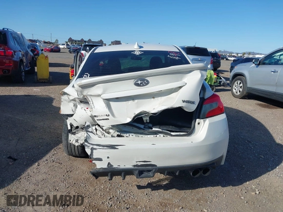 2017 Subaru WRX with VIN JF1VA1B69H9839698, listed as a IAAI auction lot 41820303 with 0 mi miles. Bid and sale history available at carsss.com. Image 16.