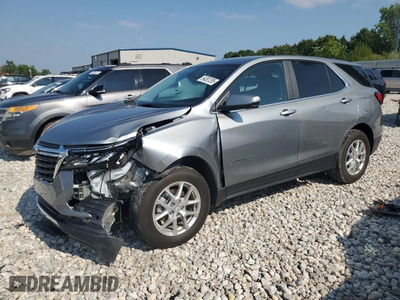 2023 Chevrolet Equinox LT with VIN 3GNAXUEG8PS153801, listed as a Copart auction lot 64361295 with 15,525 mi miles and Clean title. Bid and sale history available at DreamBid. Image 1.