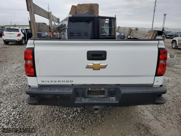 2018 Chevrolet Silverado 1500 LS with VIN 1GCNCNEH6JZ132024, listed as a Copart auction lot 80637564 with 0 mi miles and Salvage Title. Bid and sale history available at carsss.com. Image 6.