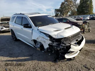 2024 Dodge Durango GT Plus with VIN 1C4RDHDG9RC225692, listed as a Copart auction lot 42327385 with 3,205 mi miles and Salvage title. Bid and sale history available at DreamBid. Image 4.